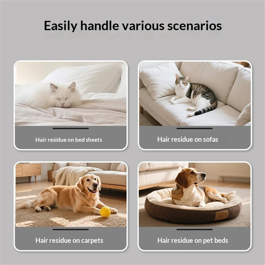 Static-Free Pet Hair Remover Brush