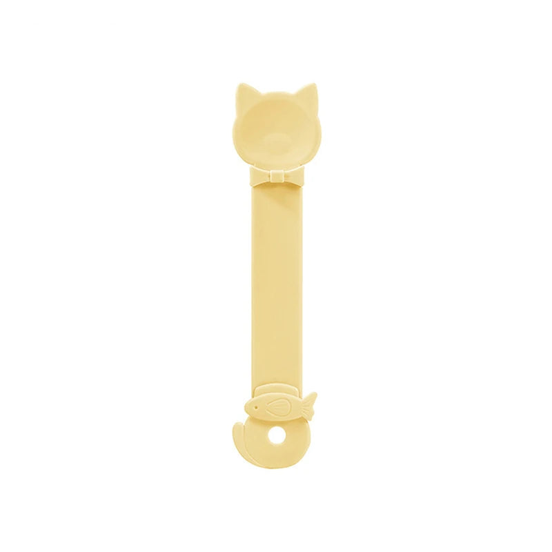 Long-Handle Cat Treat Feeder Spoon