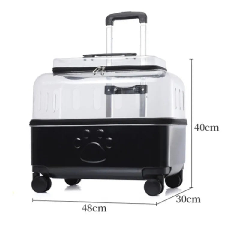 Transparent Travel Pet Carrier Bag
