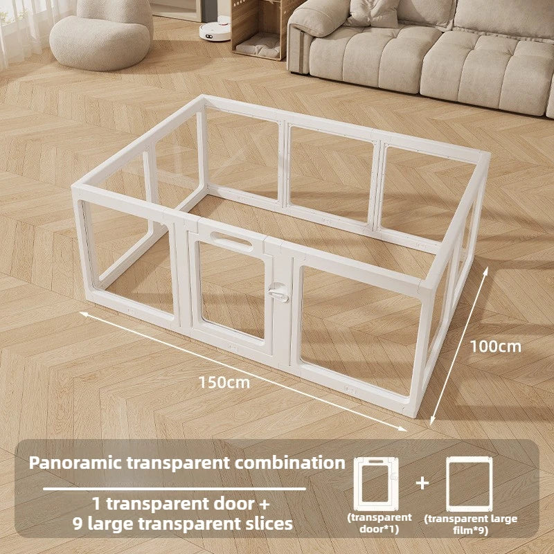 Acrylic Indoor Dog Playpen
