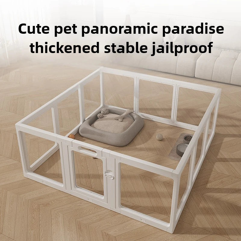 Acrylic Indoor Dog Playpen