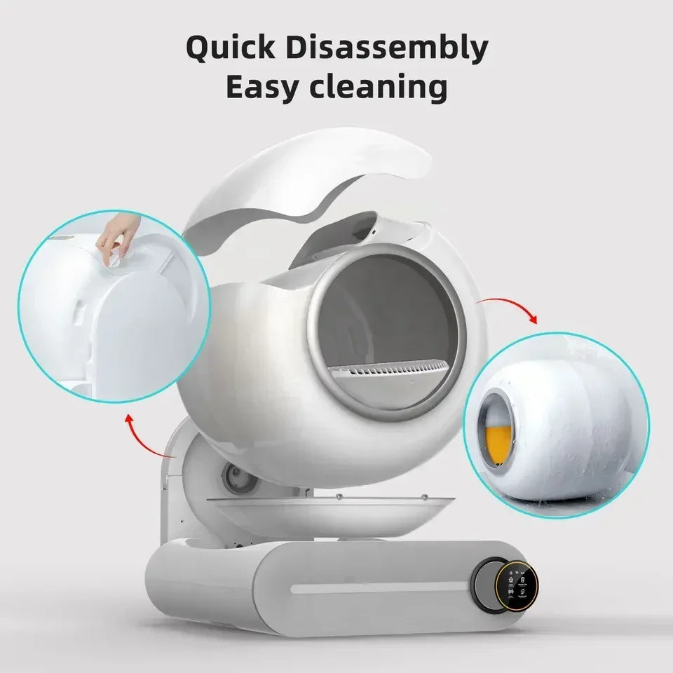 Smart Self-Cleaning Cat Litter Box