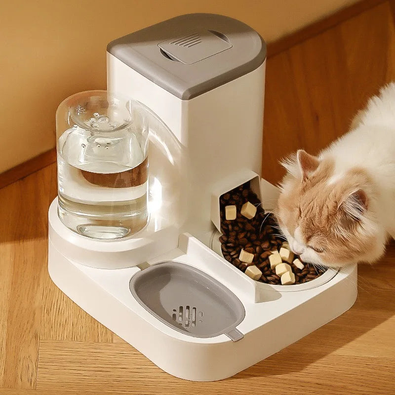 Gravity Pet Feeder & Water Dispenser