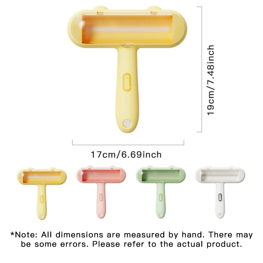 Static-Free Pet Hair Remover Brush