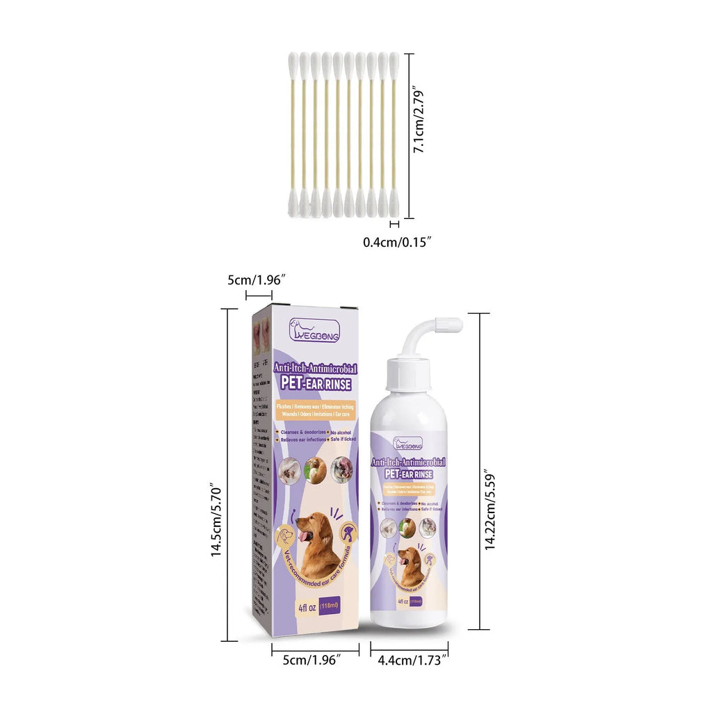 Pet Ear Cleaner Drops
