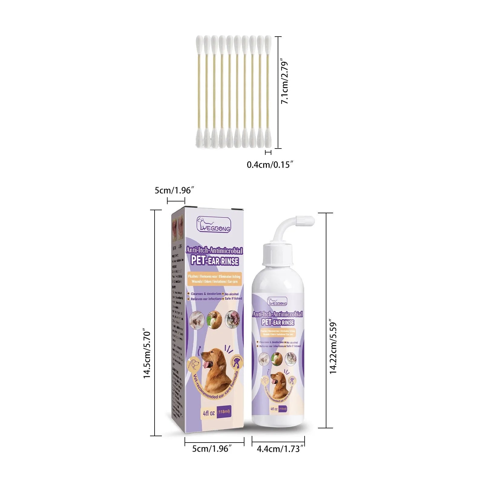 Pet Ear Cleaner Drops