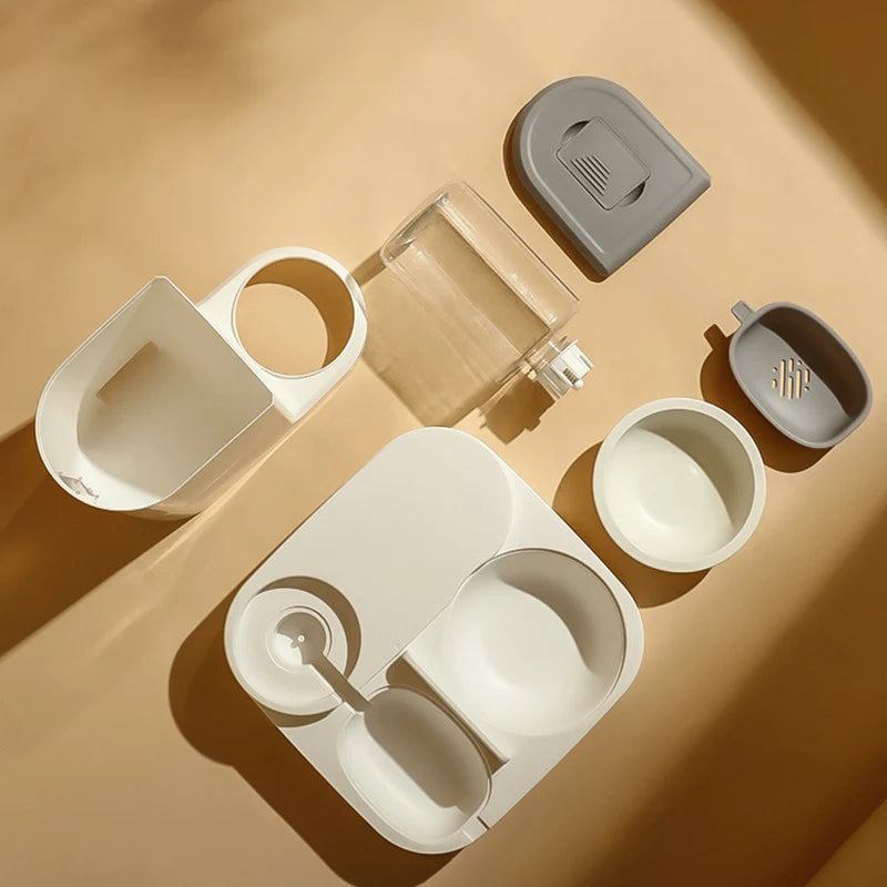 Gravity Pet Feeder & Water Dispenser