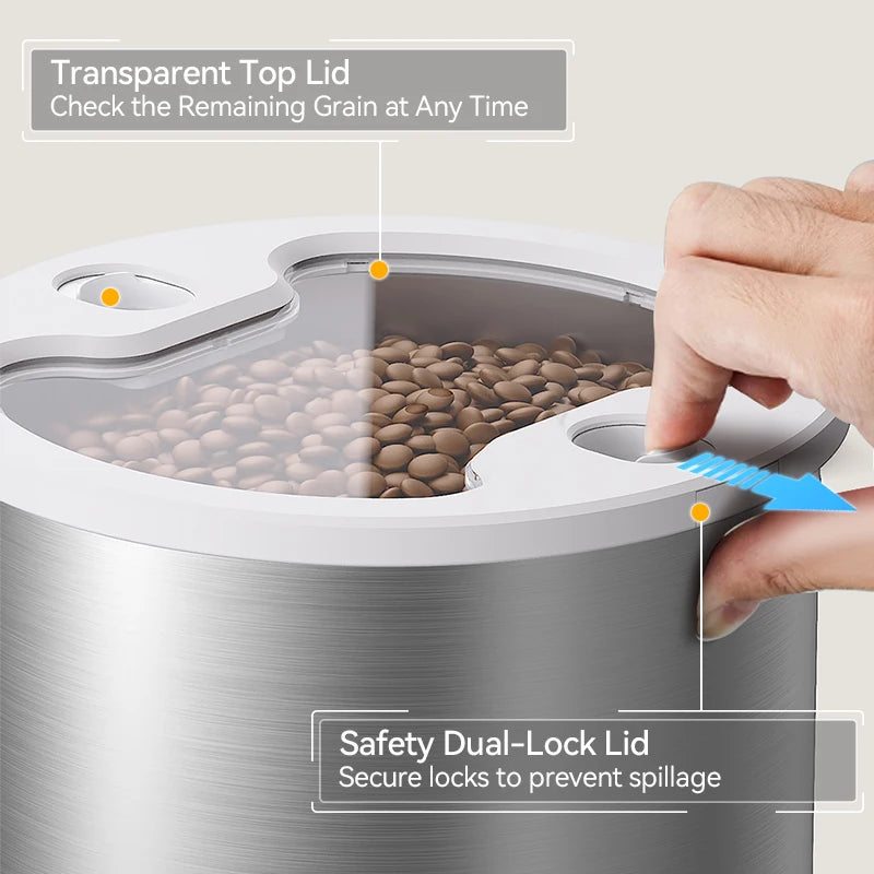 ROJECO 4.5L Smart Automatic Cat Feeder
