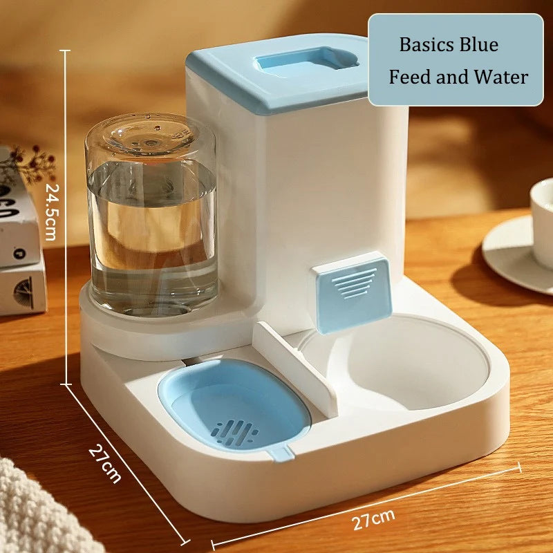 Gravity Pet Feeder & Water Dispenser