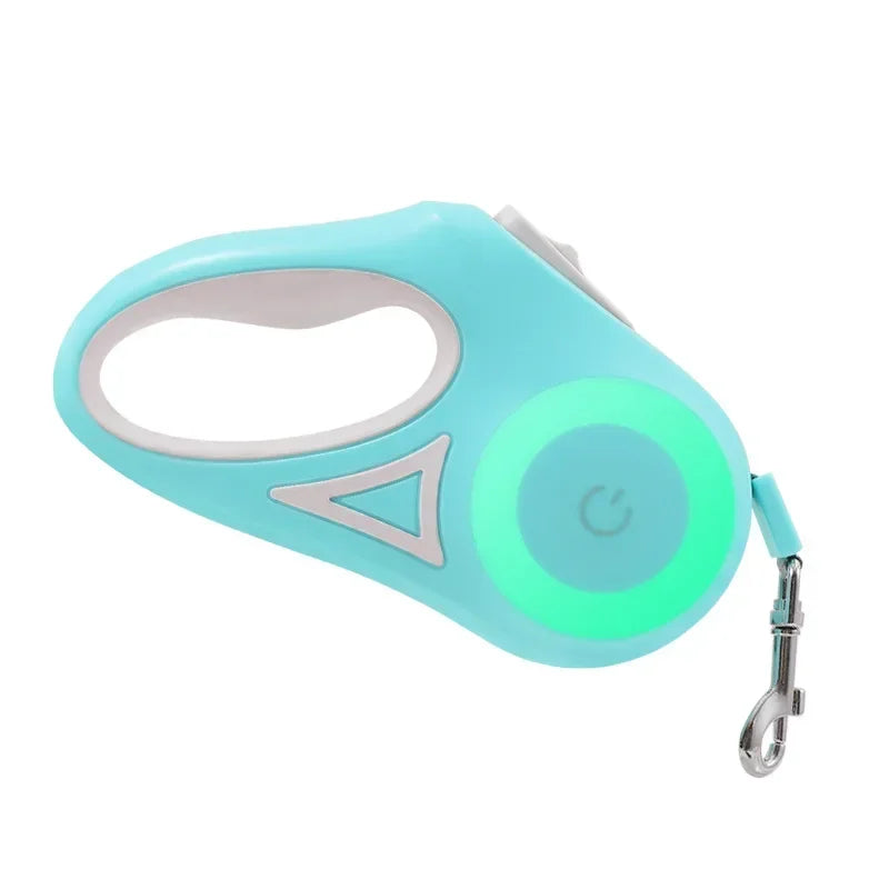 LED Retractable Dog Leash