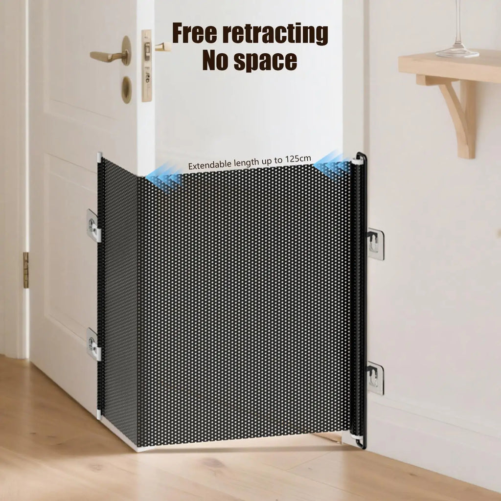 Retractable Mesh Dog Gate