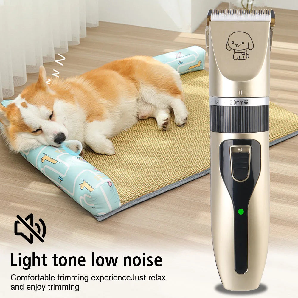Pet Hair Clipper & Trimmer Set