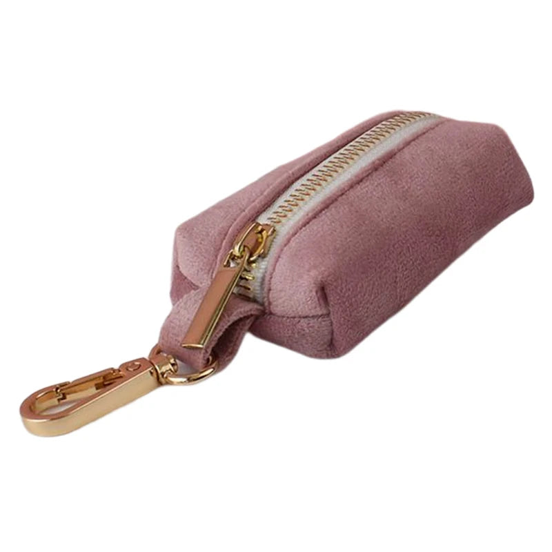 Light Purple Custom Engraved Velvet Dog Collar & Leash Set