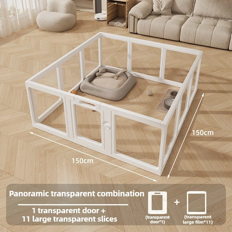 Acrylic Indoor Dog Playpen