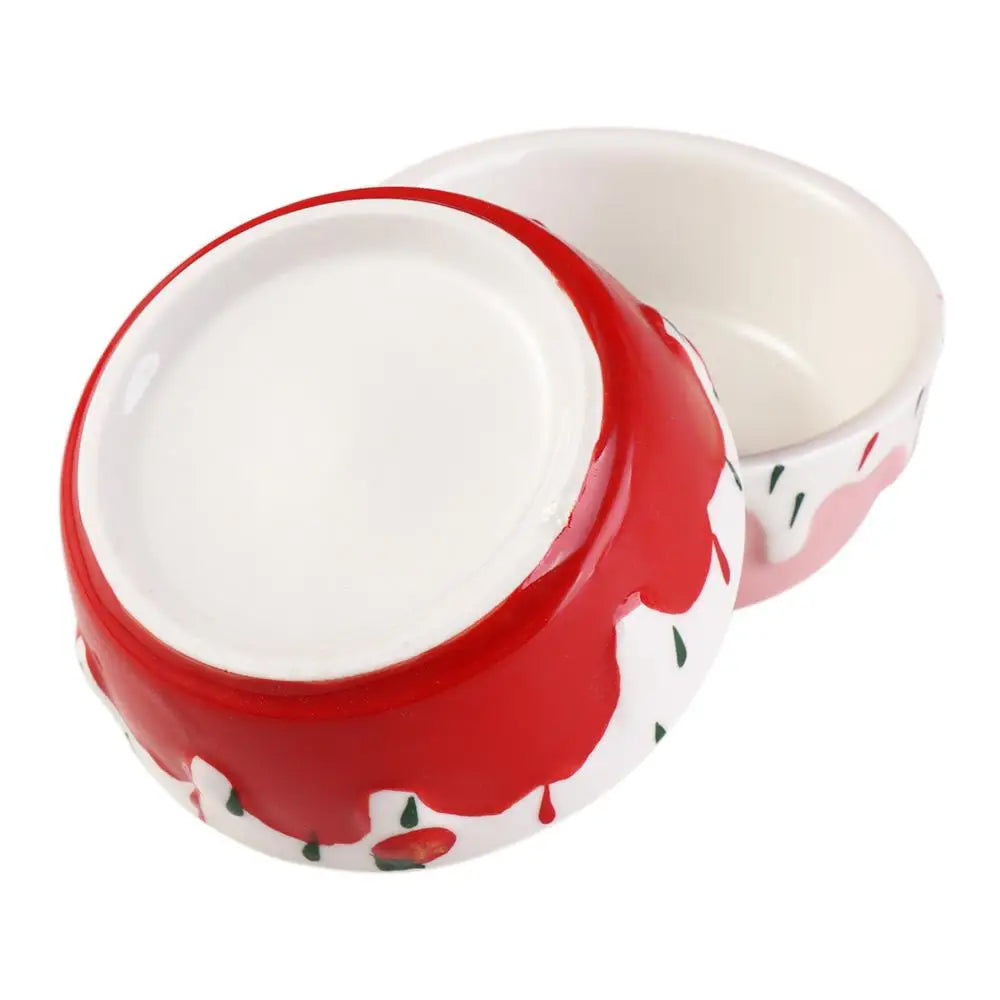 Ceramic Small Pet Food & Water Bowl