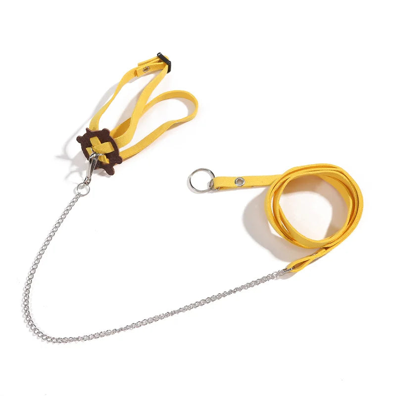 Small Pet Outdoor Traction Rope & Leash