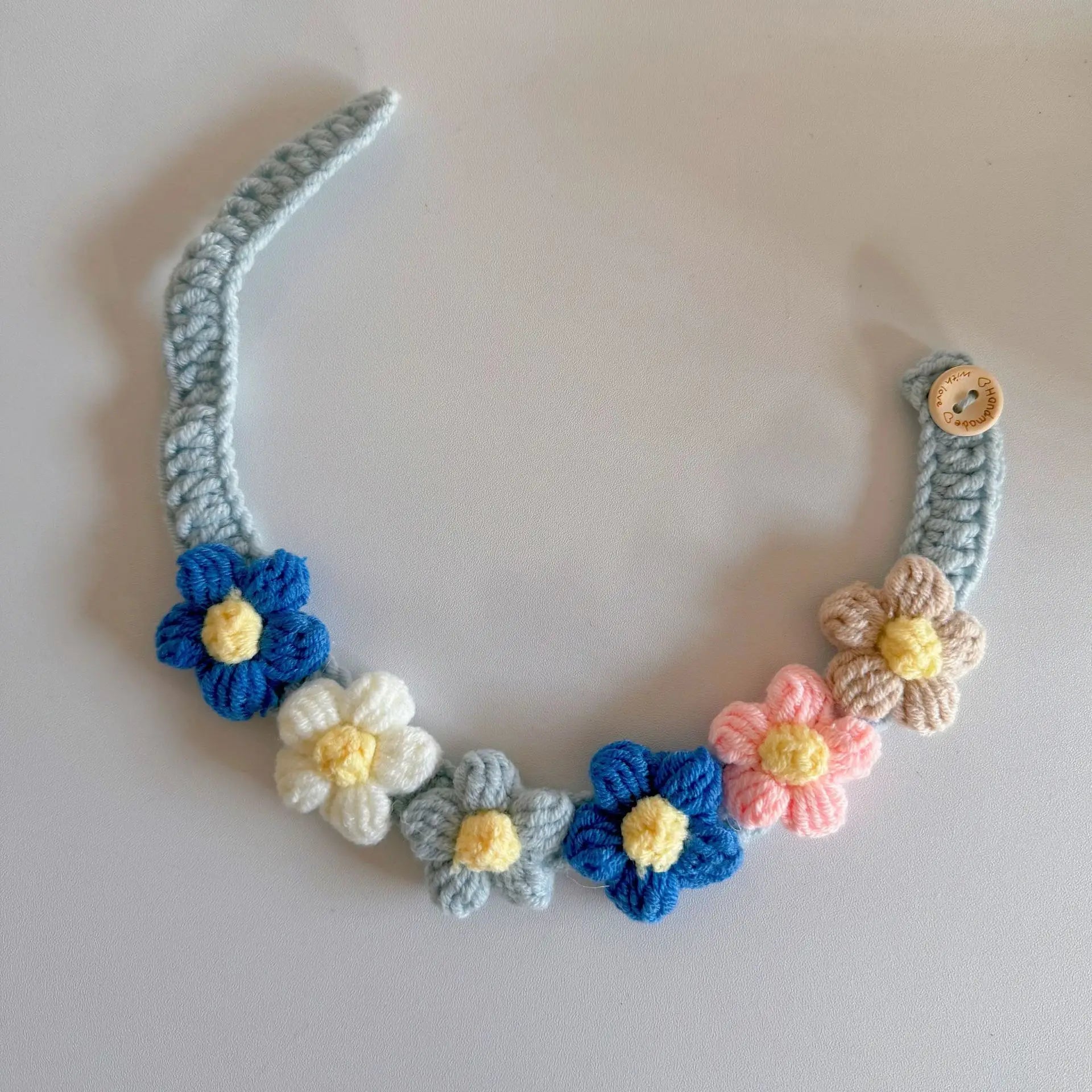 Knit Cat & Dog Collar Bib