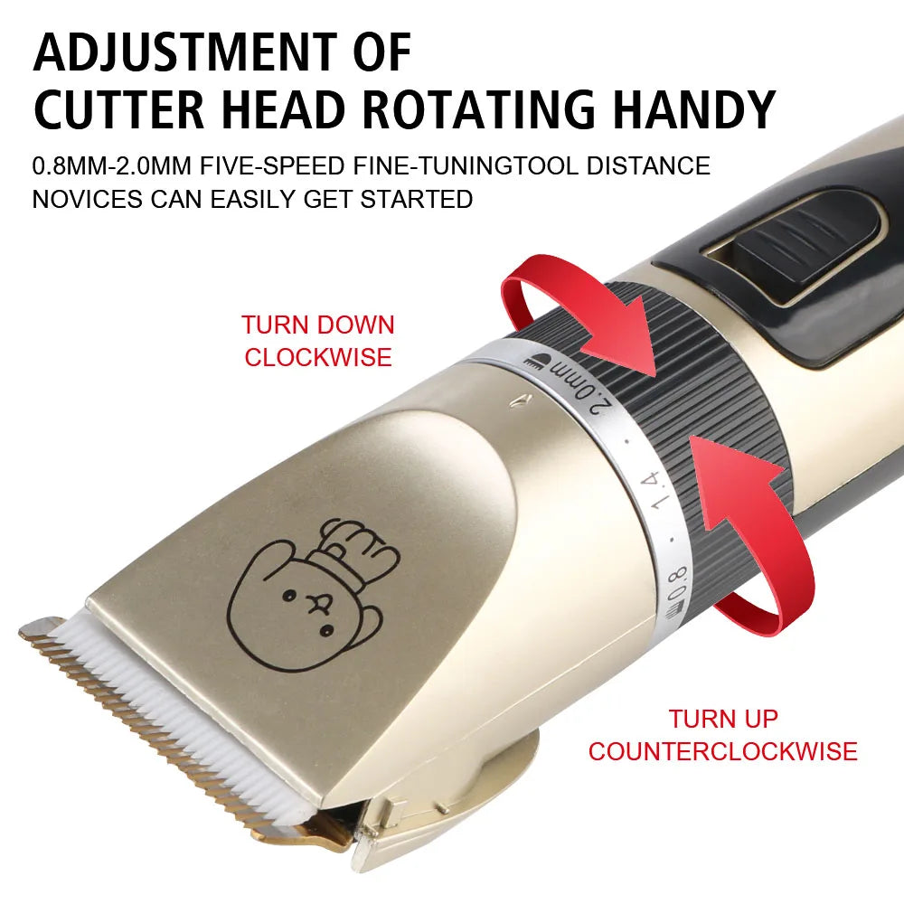 Pet Hair Clipper & Trimmer Set