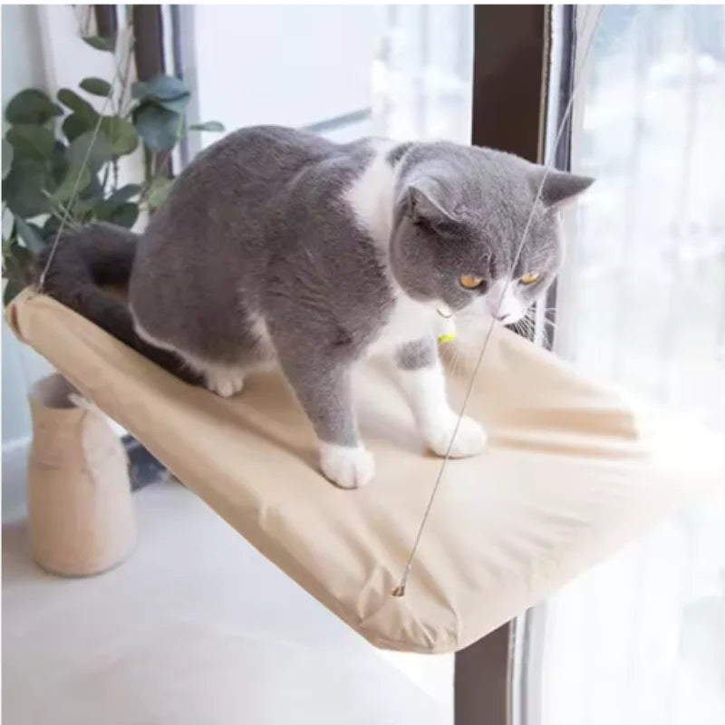 Cat Window Hammock & Climbing Frame