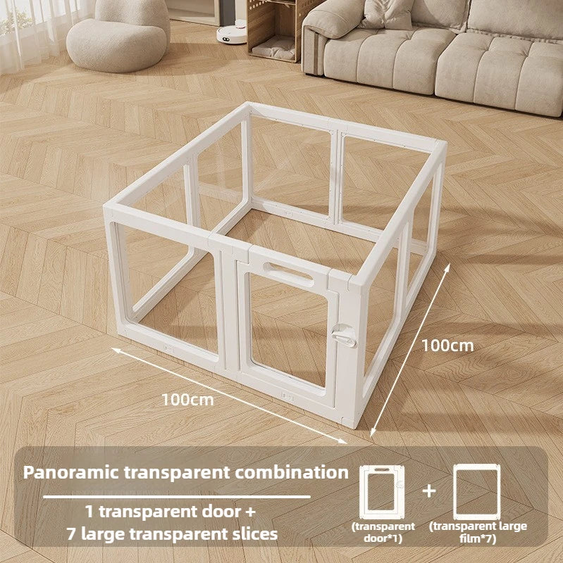 Acrylic Indoor Dog Playpen
