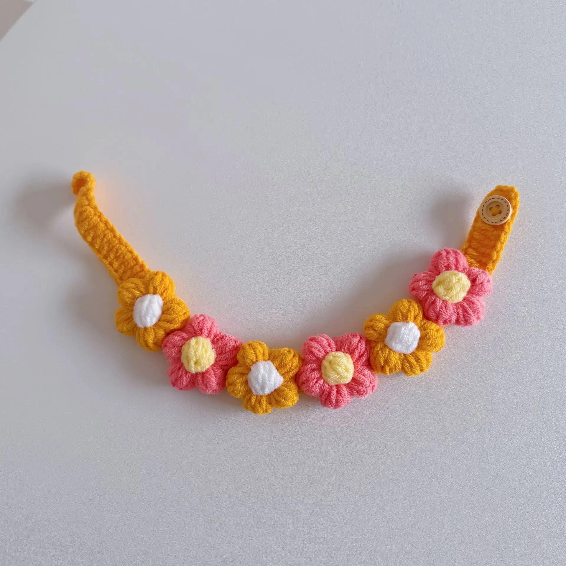 Knit Cat & Dog Collar Bib