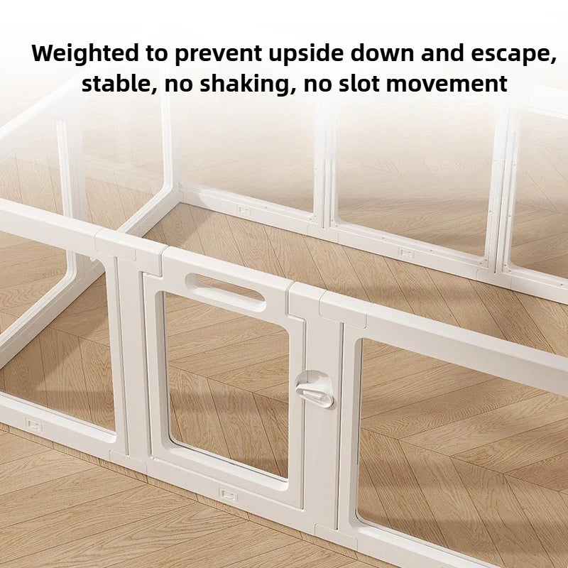 Acrylic Indoor Dog Playpen