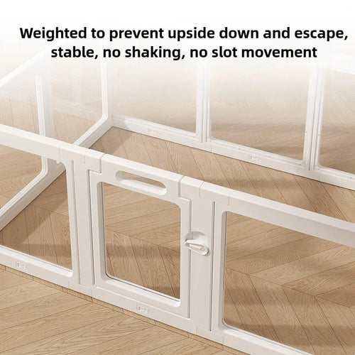 Acrylic Indoor Dog Playpen