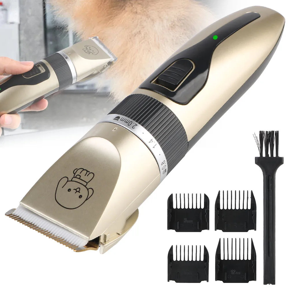 Pet Hair Clipper & Trimmer Set