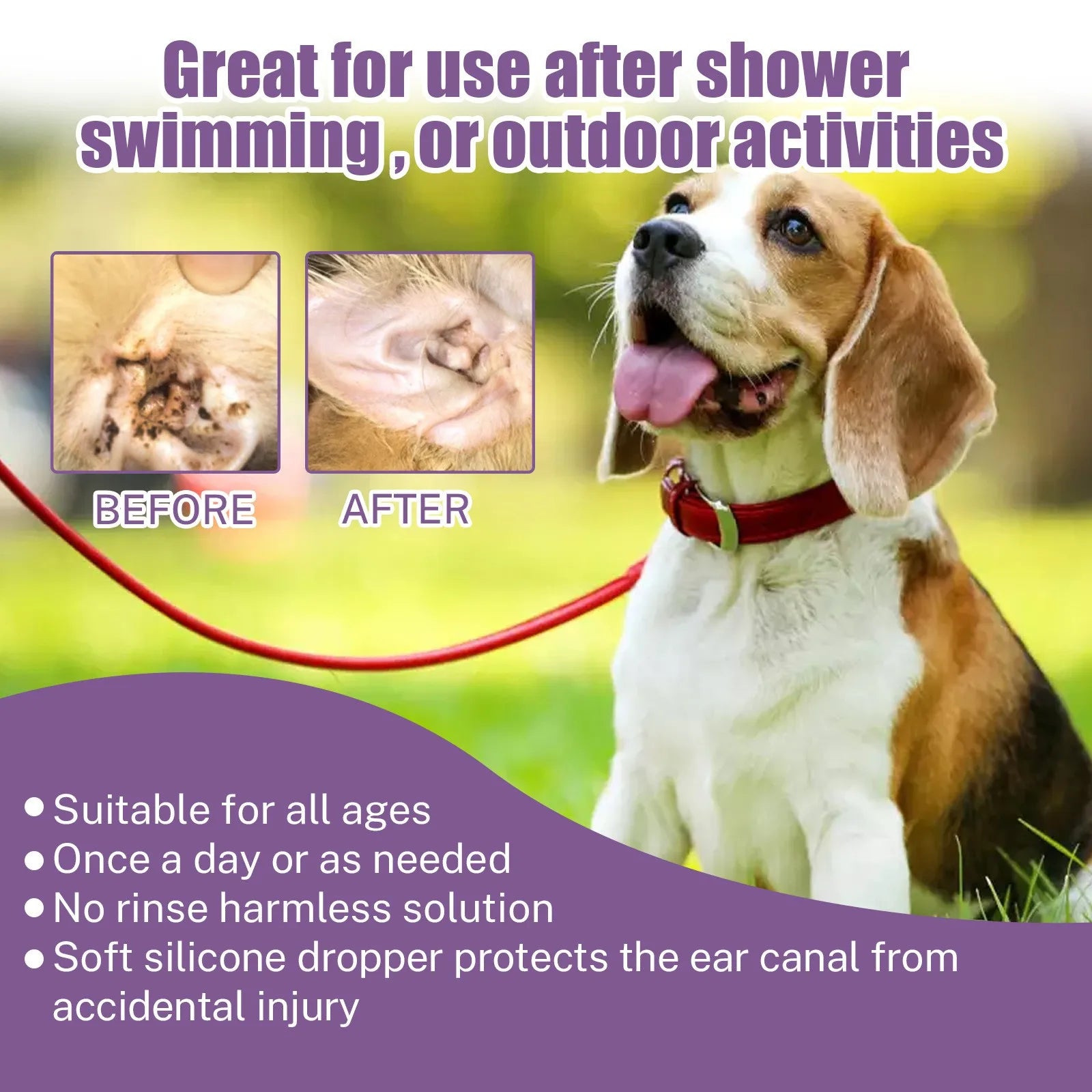 Pet Ear Cleaner Drops
