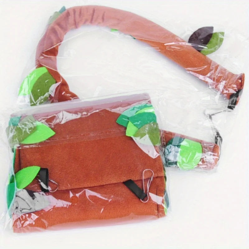 Plush Hamster Hammock & Nest Set (5pcs)