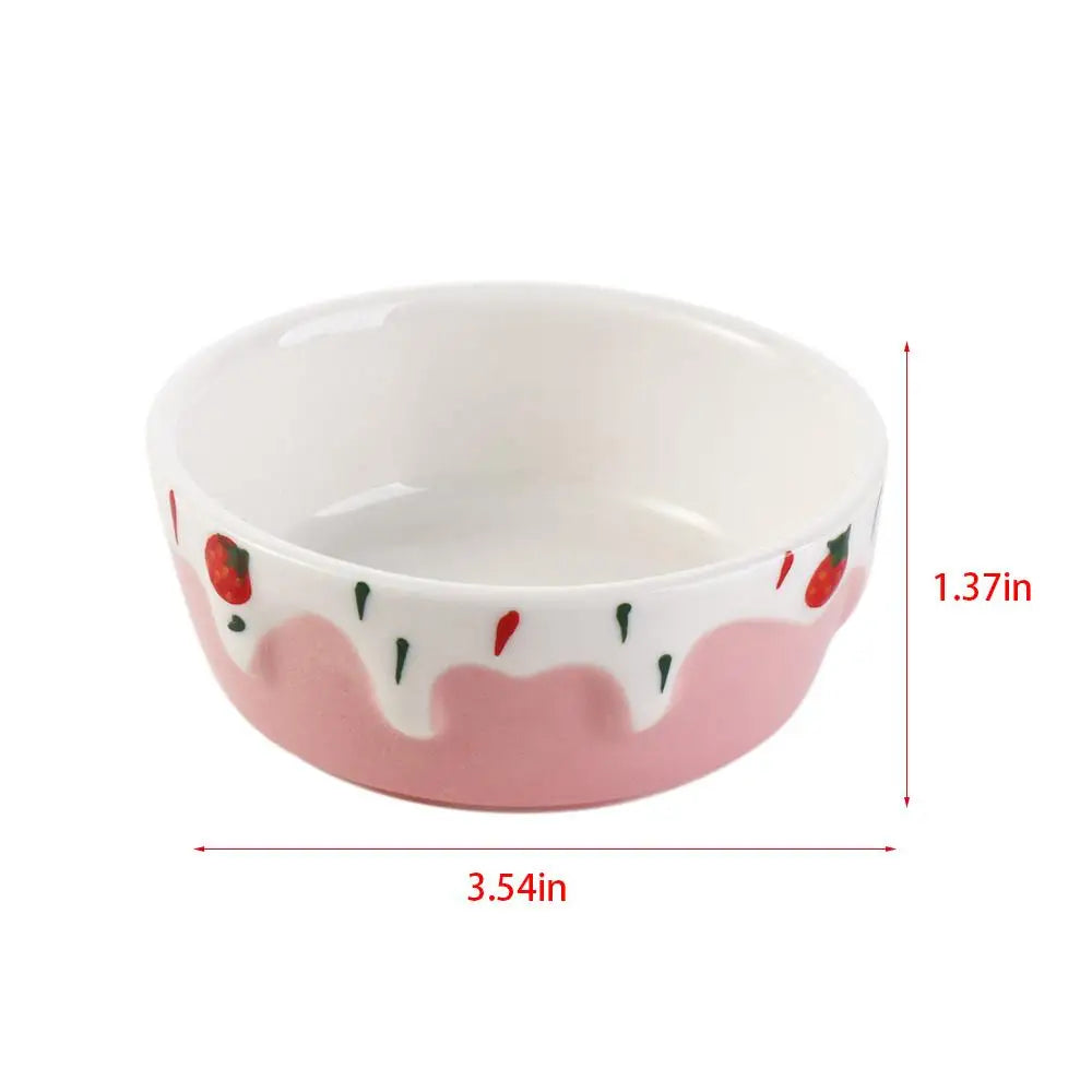 Ceramic Small Pet Food & Water Bowl
