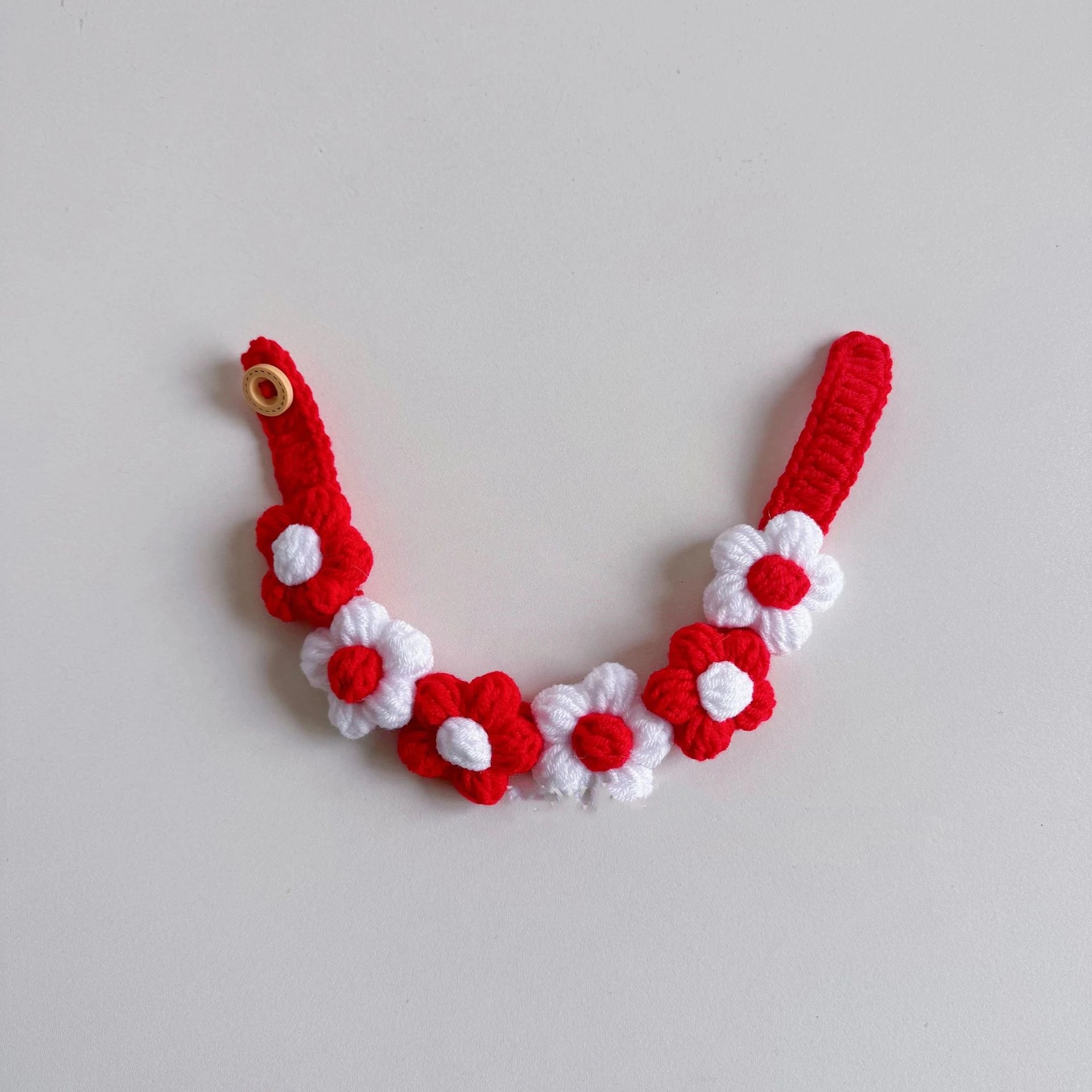 Knit Cat & Dog Collar Bib