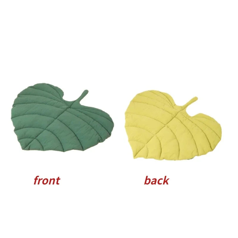 Leaf-Shape Pet Bed Mat