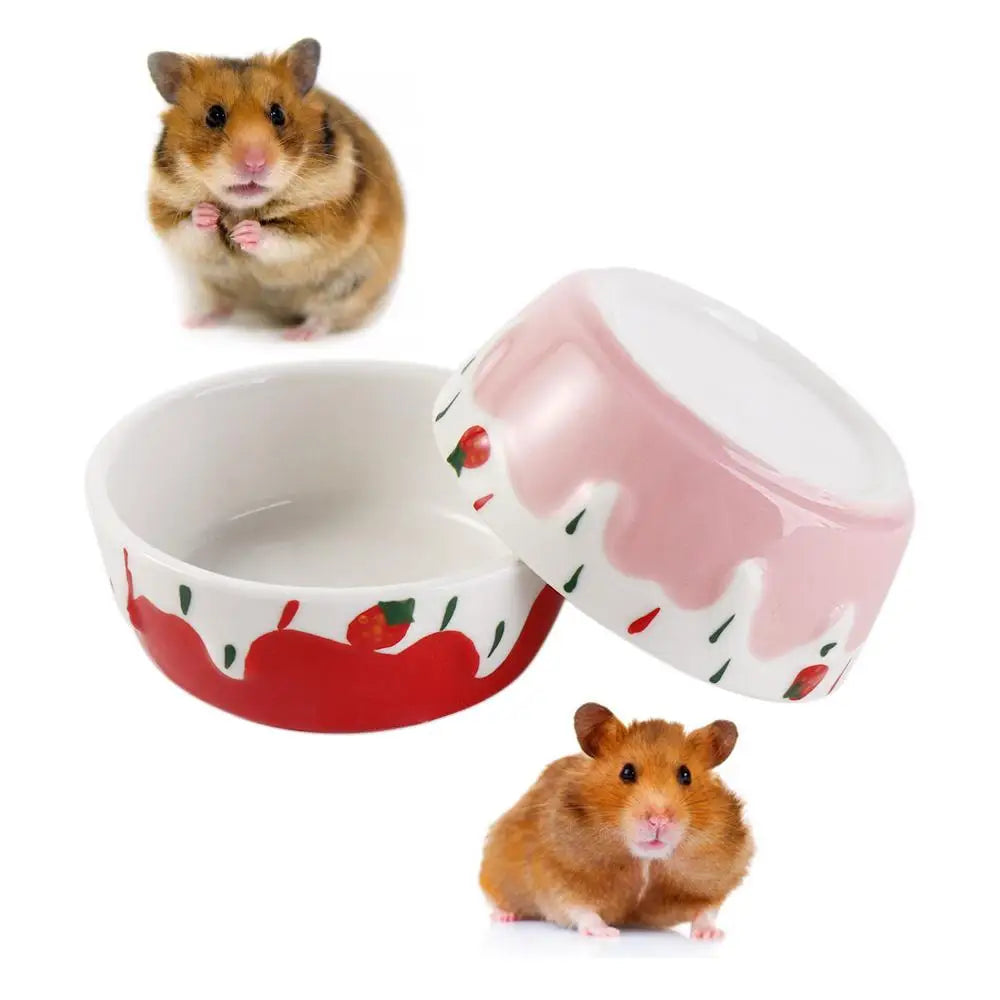 Ceramic Small Pet Food & Water Bowl