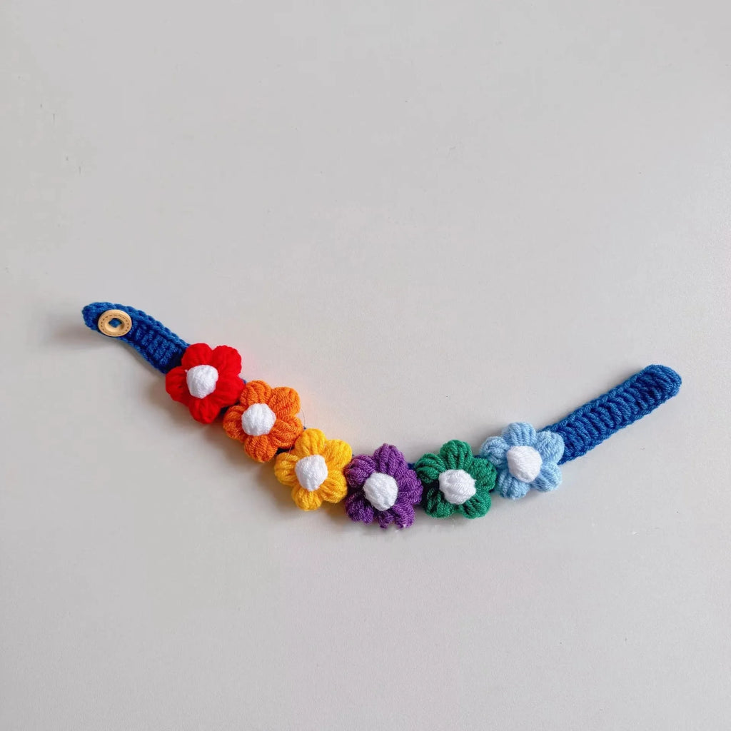 Knit Cat & Dog Collar Bib
