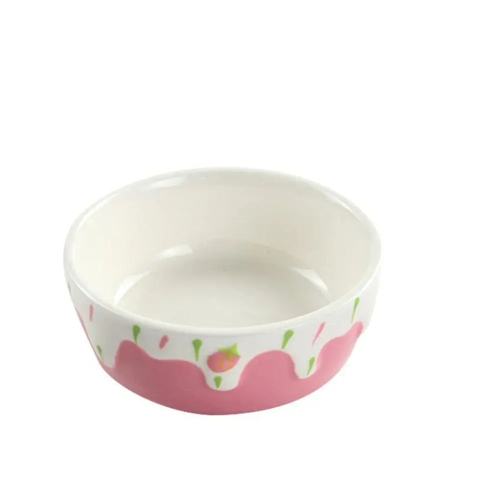 Ceramic Small Pet Food & Water Bowl