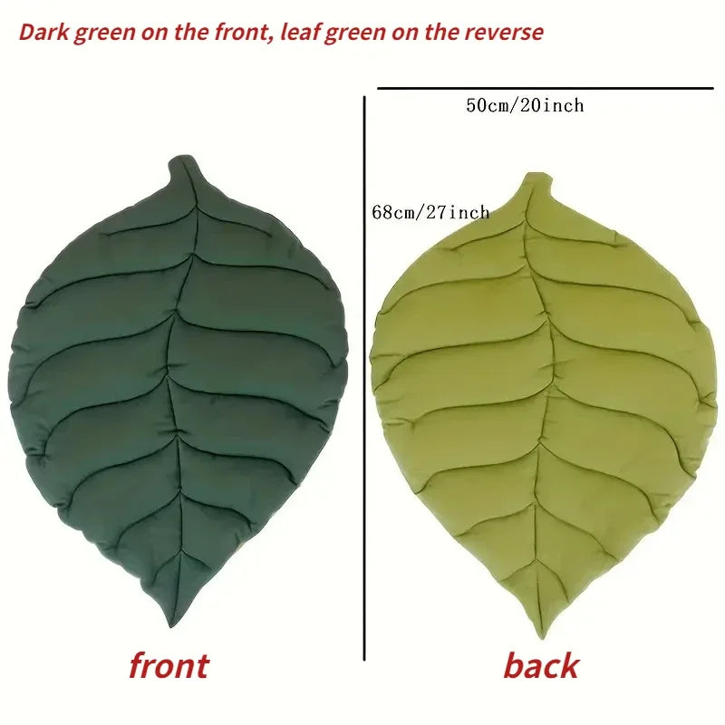 Leaf-Shape Pet Bed Mat