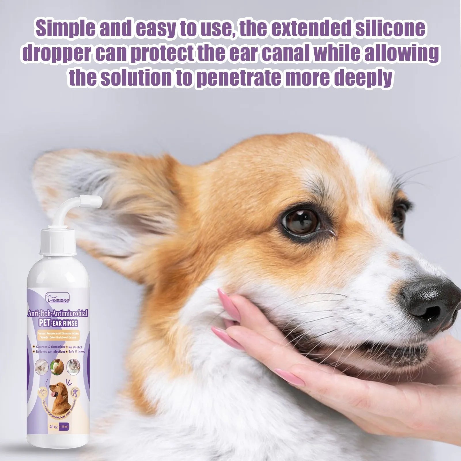 Pet Ear Cleaner Drops