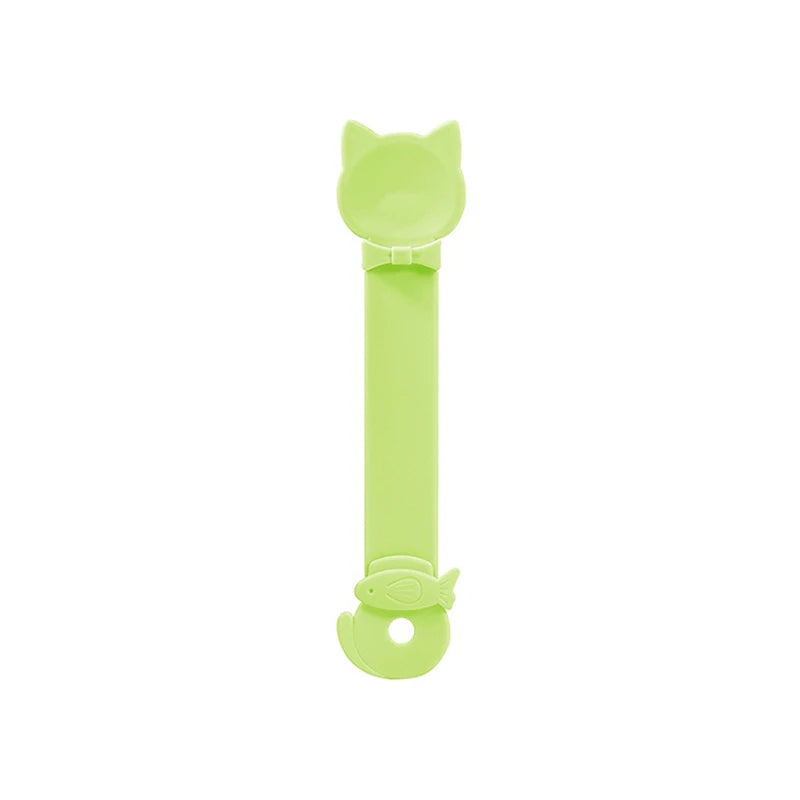 Long-Handle Cat Treat Feeder Spoon