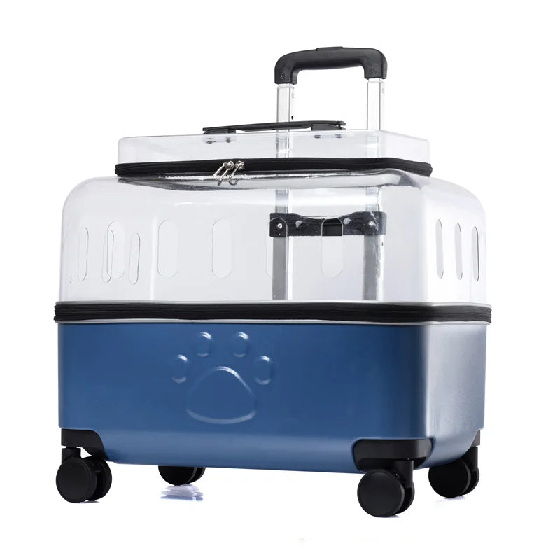 Transparent Travel Pet Carrier Bag