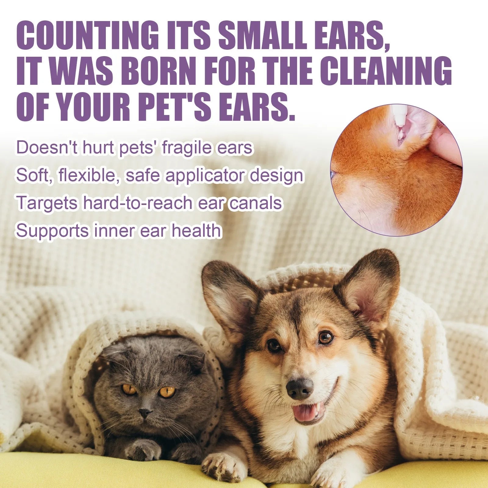 Pet Ear Cleaner Drops