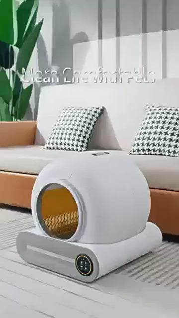 Smart Self-Cleaning Cat Litter Box